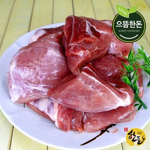 [으뜸한돈] 국내산 냉장 한돈 사태 500g (수육용 찜용)(장조림용), 1개