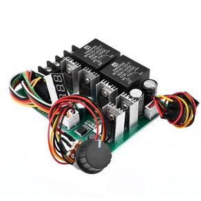 PWM DC 모터 속도 컨트롤러 디지털 LED 디스플레이 0 100 조절식 드라이브 모듈 입력 최대 60A 12V 24V 36V 48V DC 10 55V