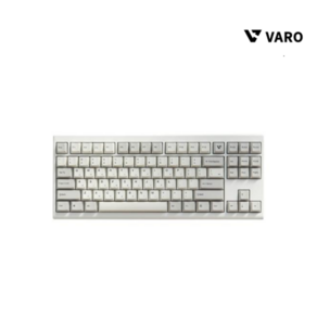 VARO V87A 풀 알루미늄 커스텀 키보드 / 화이트 리니어 / 특주축 / 한글키캡 / 풀알루 / 풀윤활 / 핫스왑 / 3MOD, 민트축, V87A_한글키캡