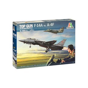 이타레리 프라모델비행기 [IT1422S] ITALERI 1:72 US Navy Fighte Weapons School Top Gun F-14A vs A-4F, 1개