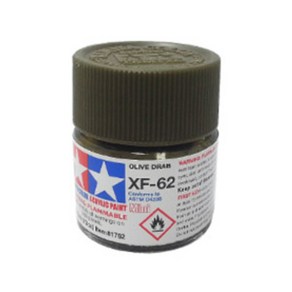 (81762) 타미야 아크릴 도료 XF-62 올리브 드랍 무광 10ml