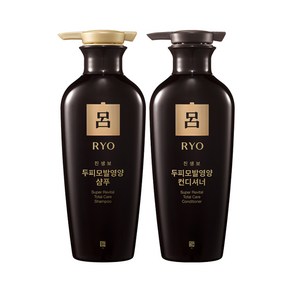 려 진생보 두피모발영양 400ml 샴푸 x1개+컨디셔너 x1개 세트, 1개