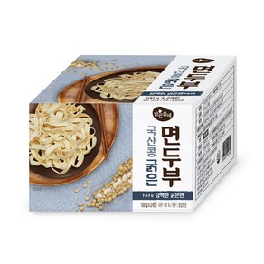 맑은물에 국산콩 굵은 면두부 100g