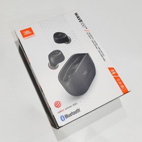 JBL WAVE100 TWS 완전무선 블루투스 이어폰, JBLW100TWSBLK, 블랙