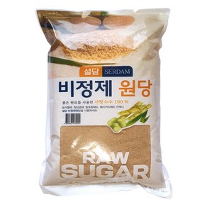 설담 비정제원당5kg, 5kg, 1개