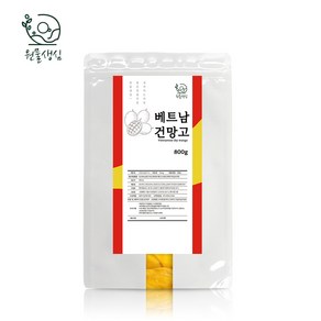 [원물생심] 원물95% 베트남 건망고 슬라이스, 1개, 1kg