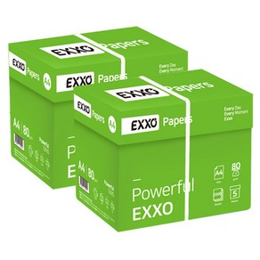 엑소 복사용지 80g, 5000매, A4