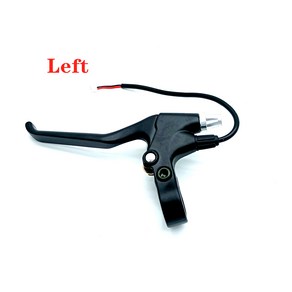 Mecane WIDE WHEEL Widewheel PRO 전동 스쿠터 왼쪽 오른쪽 브레이크 그립 예비 부품 용 레버 핸들, [02] Left, 1개