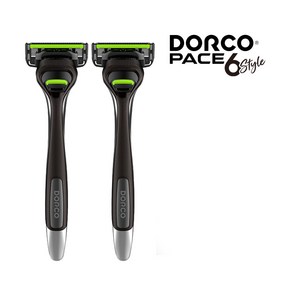 도루코 pace6style 면도기, 2개입, 1개