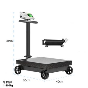 세계일주 전자저울300KG듀얼스크린 대형 저울 전자 업소용 농가용고중량준서