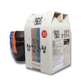 원산도100%찹쌀조청 [원산지:국산(충청남도 보령시)], 1개, 1kg