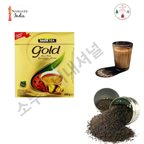 Tata Tea Gold 홍차 인도홍차 타타티 (무료배송), 1개, 450g, 1개입