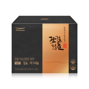 [1+1] 풀무원녹즙 관절청춘 100ml x 30포 / MSM 칼슘 마그네슘 (쇼핑백 동봉)