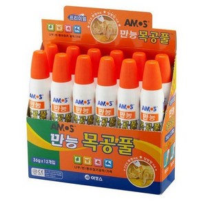 아모스 ]만능목공풀36g/74g/120g, 36g/12개입1갑, 1개