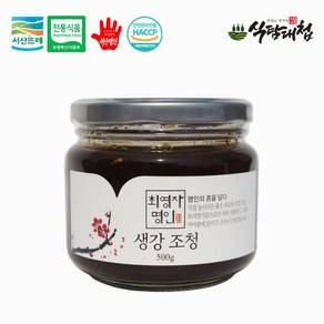 식탐대첩 서산명가 최영자 명인 생강조청 500g, 1개