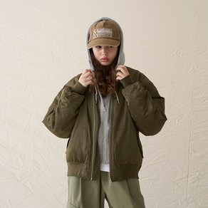 Hood MA1 Jacket CSOj-106 (khaki) [Unisex]