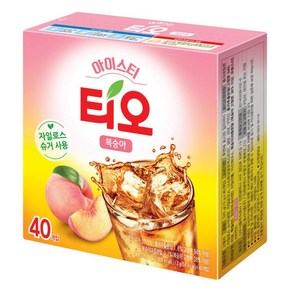 동서식품 티오 아이스티 복숭아맛 13g x 40개입, 1개