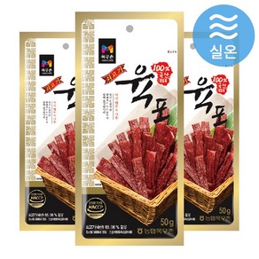 목우촌 쇠고기 육포, 50g, 3개