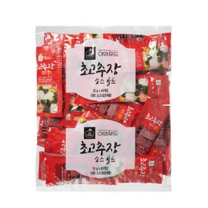 이엔 미니초고추장 35g 일회용 배달용 포장용 초고추장 일회용미니초장, 40개