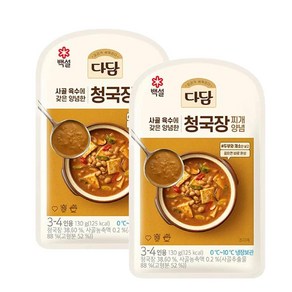 CJ 제일제당 다담 청국장찌개 양념