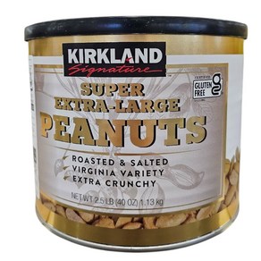 커클랜드 가염땅콩 1.13kg 코스트코 대용량 엑스트라 라지 피넛, 1개