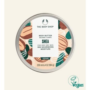 더바디샵 **극건성 보습**시어 바디버터 200ML BODY BUTTER SHEA 97370 시어 바디버터 200ml, 1개