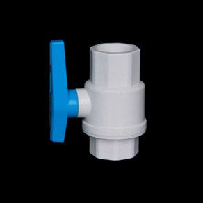 정원 관개 수족관 어항 20mm 25mm 40mm 50mm ID 흰색 PVC 볼 밸브 어댑터 커넥터, [02] 25mm, 1개