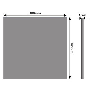 티놀지 써멀패드 서멀패드 6W 100mm x 100m x 4.0mm, T-6W40