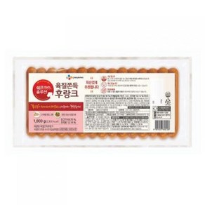 육질쫀득후랑크소시지 씨제이 냉장 1kg, 1개