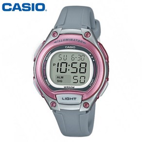 카시오 시계 LW-203-8A 우레탄밴드 손목시계 여성용 아동용 CASIO 정품