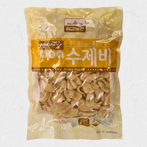 [칠갑농산] 아소미 수제비 2kg x 6봉(1박스), 6개