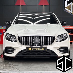 스타클럽 벤츠 E클래스 세로그릴 W213 (17년~20년 페리전) E200 / E250 E300 아방가르드 / AMG라인 E300e / E350 E400 / E450 E220d /, 울산장착점(공임비 10만 현장지불), 크롬(실버)