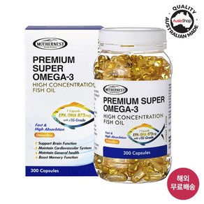 마더네스트 호주 프리미엄 슈퍼 EPA + DHA 알티지 오메가3 300정 (25년 5월)