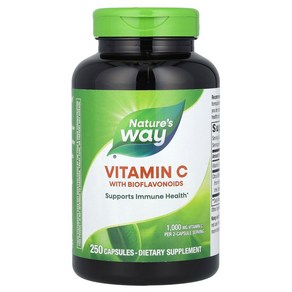 네이쳐스웨이 비타민C 바이오플라보노이드 1000mg 캡슐 250개입 Vitamin C Bioflavonoids, 1개, 250정