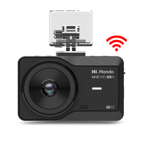 만도 블랙박스 MHD100 WiFi 2채널 무료장착(동글이+리더기)포함 FHD/HD 64G 초절전 주차대기 56일 ADAS 음성녹음 무상AS 2년 고선명LCD