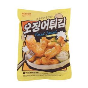 노브랜드 통통하고 쫄깃한 오징어튀김 500g 아이스박스, 1개