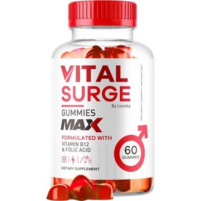 Vital Suge Male Gummies - Men's Pefomance Gummies MAX Stength VitalSuge Advanced Fomula VitaSu, 1개