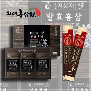 고려 홍삼원 저분자 발효 홍삼 10ml 30포, 1개, 10ml×30포, 300ml