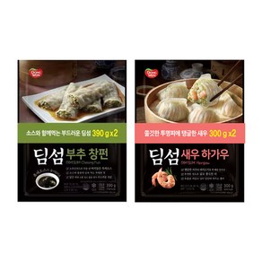 동원 딤섬 부추창펀 390g x 4봉+새우하가우 300g x 4봉