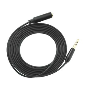 마이크 헤드폰용 고품질 3.5mm TRS/TRRS 암수 연장 코드, Thee section, 1개