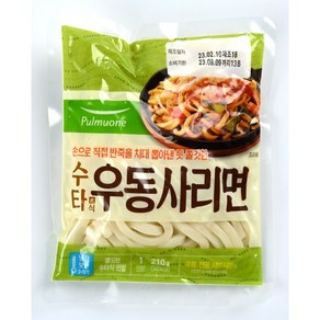 춘천 국민닭갈비 택배 밀키트 캠핑요리 음식 [풀무원] 수타식 생면사리 210g