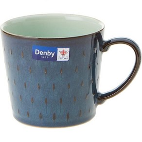 Denby 댐비 머그컵 덴비컵 덴비 오차드 캐스케이드 머그 그린, Peveil, 1개