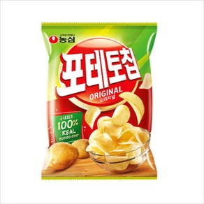 농심 포테토칩오리지널, 60g, 20개