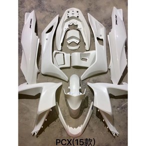 수입 PCX125 카울 150 컬러 플레이트 쉘 진주 흰색 14-17 년, 후면 패널 (왼쪽), 1개