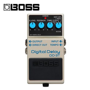 보스 디지털 딜레이 이펙터 페달 Boss DD-3T, 1개
