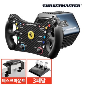 트러스트마스터 T818 DD 휠베이스 Feai 488 GT3 휠 애드온 세트 (PC전용 공식수입정품 판매처 에이투비 확인 후 구매요망), 1개