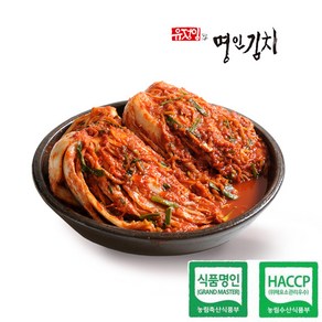 식품명인 유정임 [식품명인 유정임] 배추 포기김치 3kg, 1개