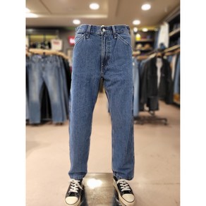 리바이스 무료배송!! 트랜드에 맞춰 와이드 핏으로 편하게 입는 루즈핏 청바지!!! LEVI'S 남성 와이드 카펜터 데님 팬츠 블루[NC불광]55849-33