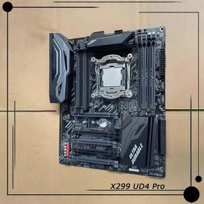 기가바이트 LGA2066 용 게이밍 마더보드 PCI-E 3.0 ATX X299 UD4 프로 GA 8 x DDR4 256GB, 01 마더 보드