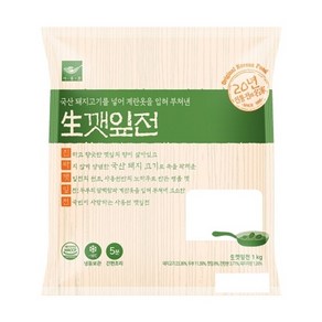 사옹원 생깻잎전 1kg (24g x 42개입) 생 깻잎전